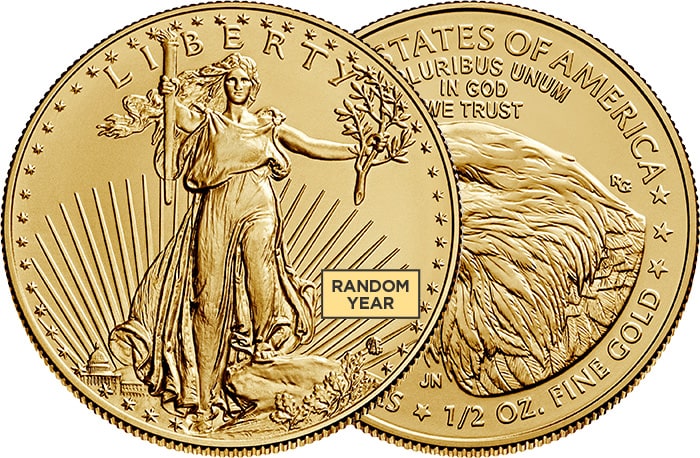 american eagle gold coin half oz