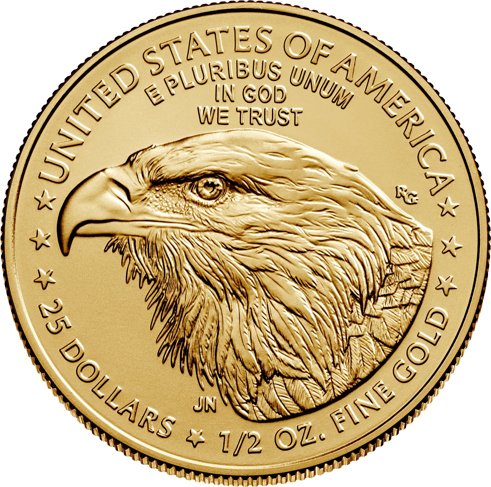 2023 american eagle gold half ounce bullion obverse