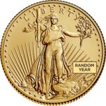 2023 american eagle gold quarter ounce bullion obverse