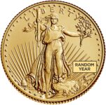 2023 american eagle gold tenth ounce bullion coin obverse