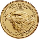 2023 american eagle gold tenth ounce bullion coin reverse