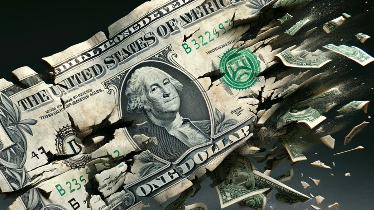 crumbling us dollar