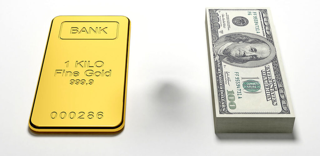 value of money - gold standard vs fiat currency