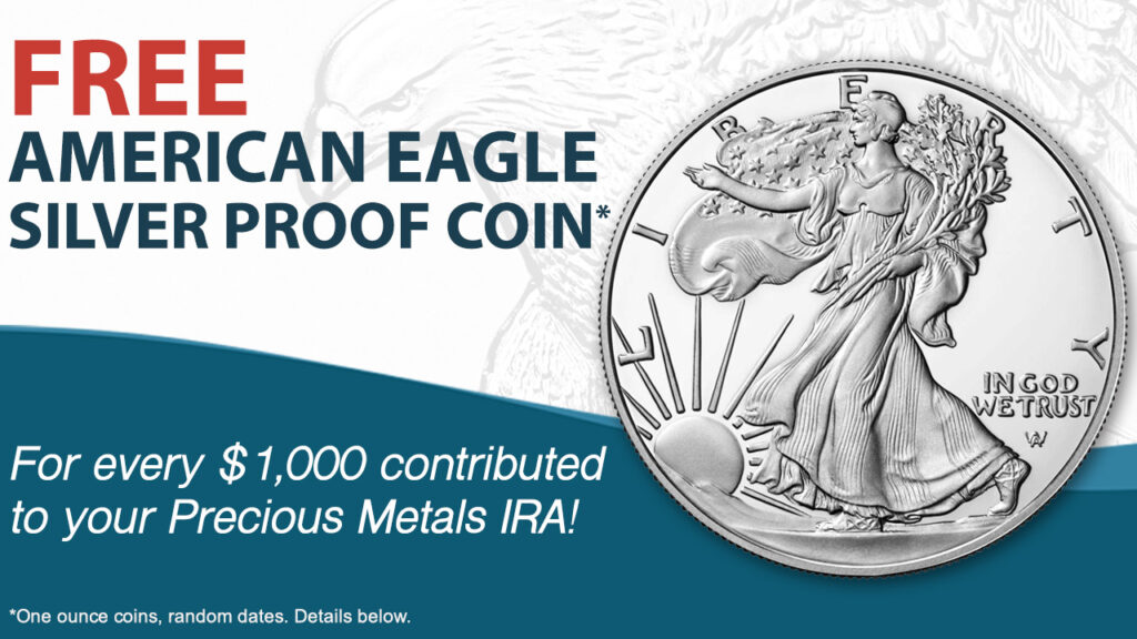 Free American Eagle Silver Proof Coin