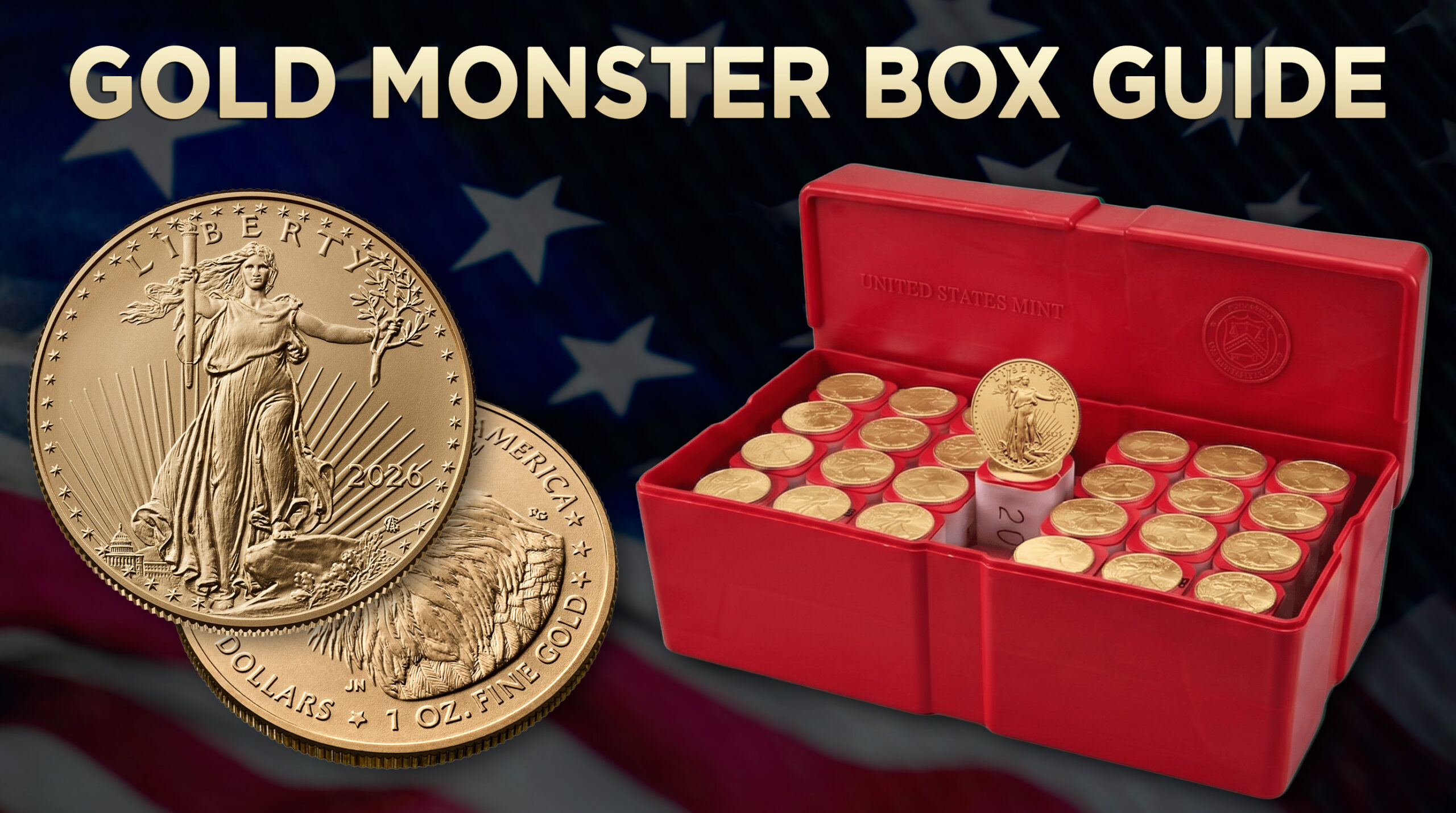 gold monster box