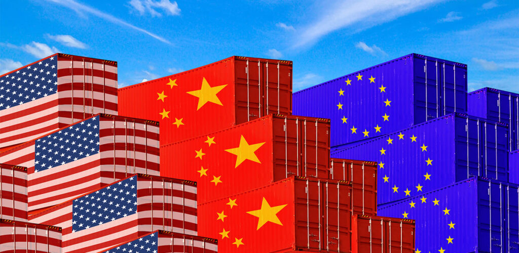 tariff negotiation for us, china, eu