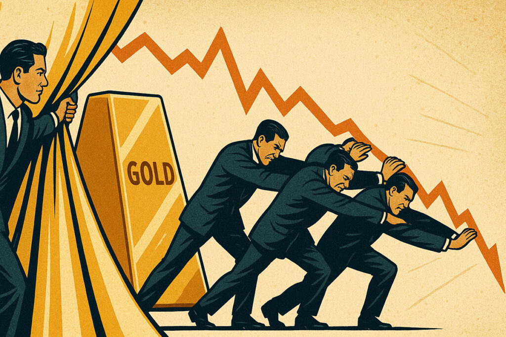 bankers suppressing gold prices