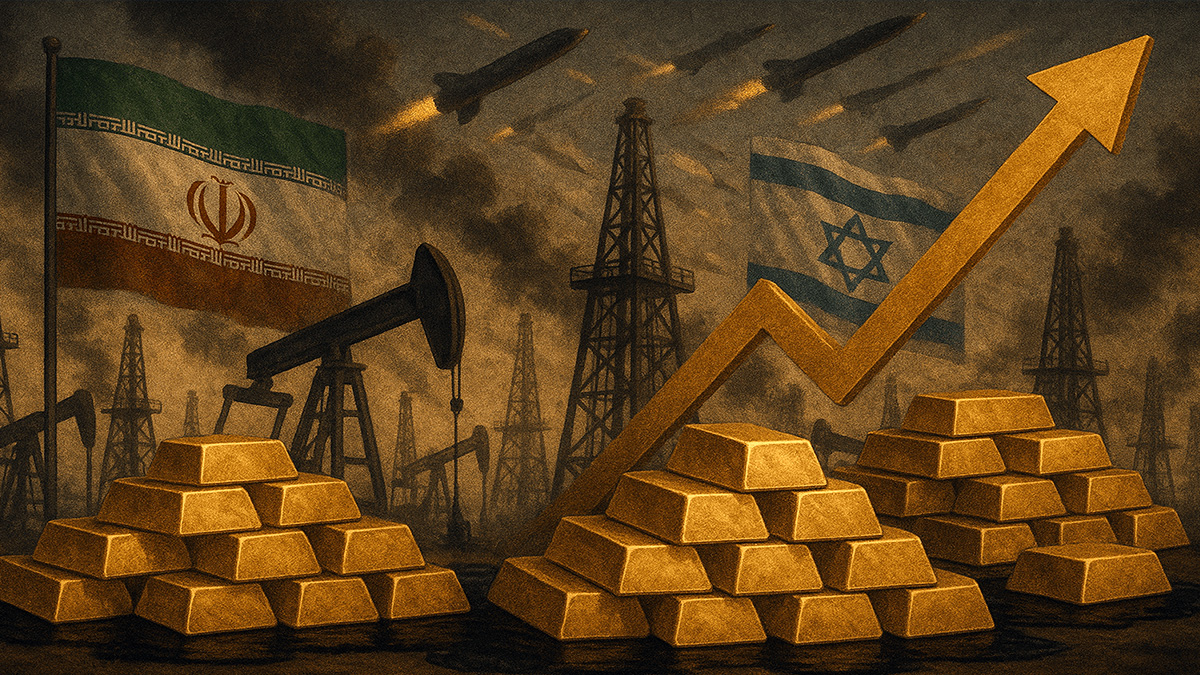 israel iran conflict oil and gold prices