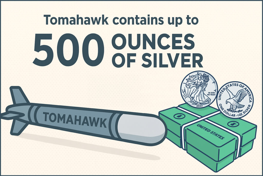 tomahawk missile silver content