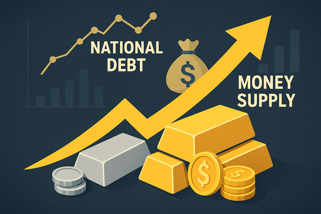 gold and silver still relatively cheap