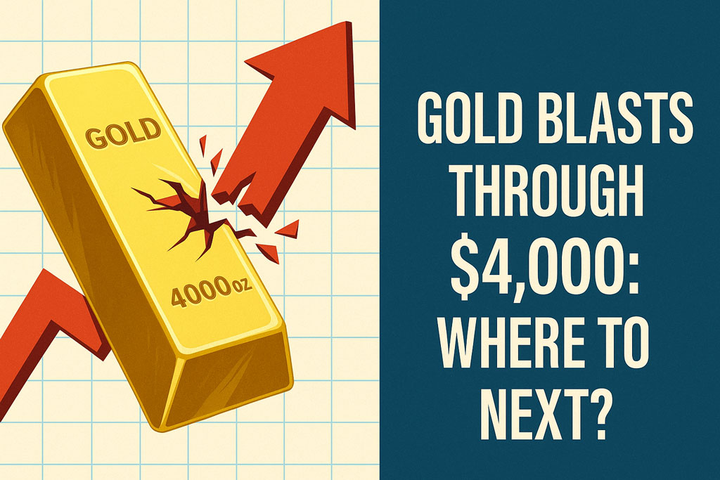 gold price breaks through $4000