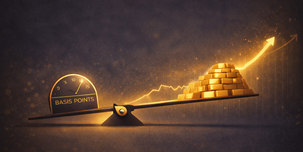 small reallocation could move gold prices sharply higher