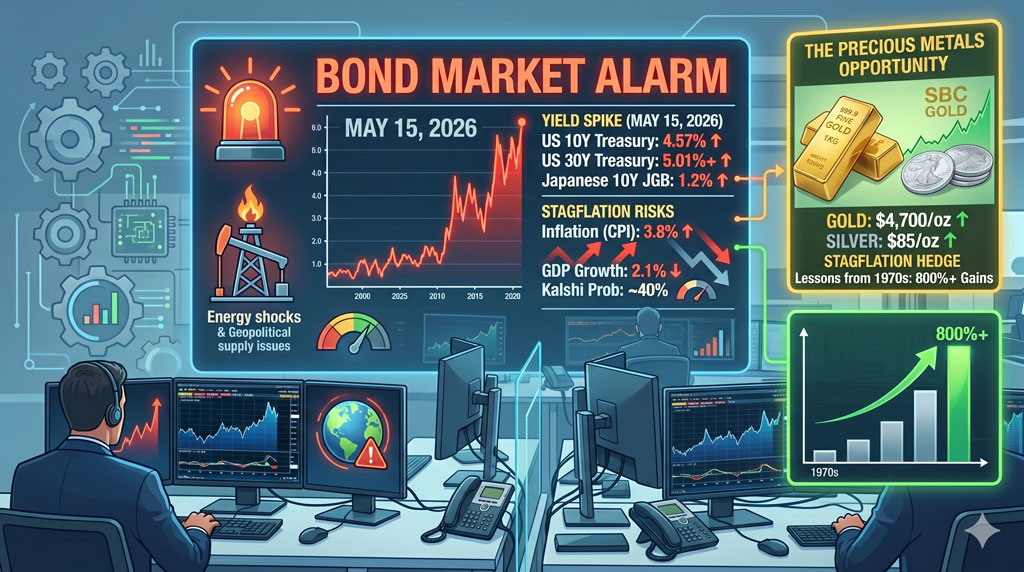 Rising Yields, Stagflation Risks, and the Precious Metals Opportunity