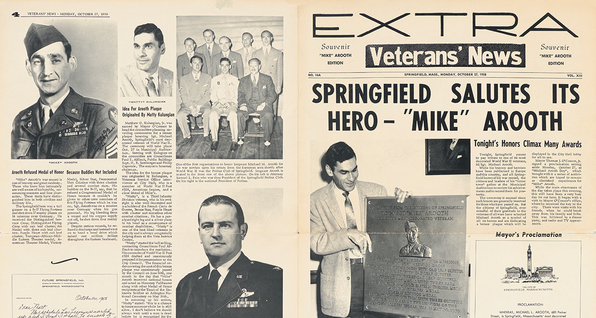 mike arooth news article